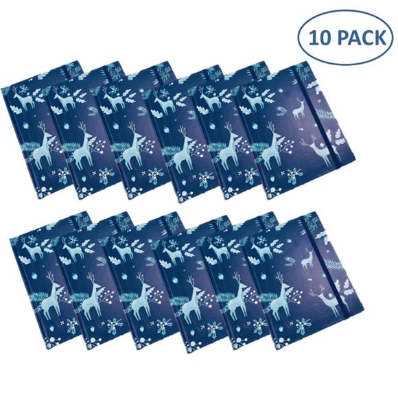 Winter Style Journal 5.25"x7"(Ruled) 10 PACK - Picture 1 of 6